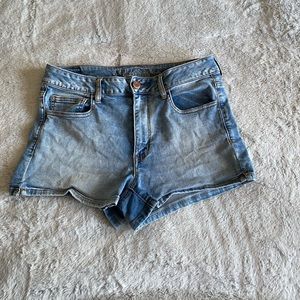American Eagle high rise shorties